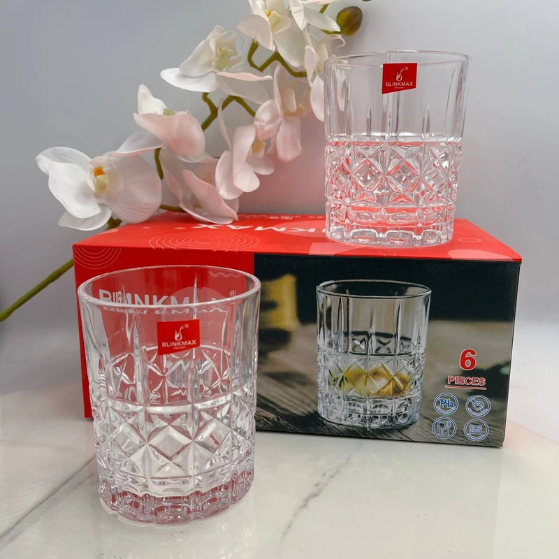 نیم لیوان بلینک مکس مدل سزار KTY6230C بسته ۶ عددی