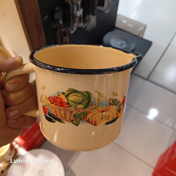 پارچ ۱.۴ لیتری لعابی طرح کدو ساخت روسیه